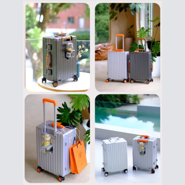 Airway Luggage Khung Nhôm PC Có Khay Để Ly - AW012 - Hình ảnh 10